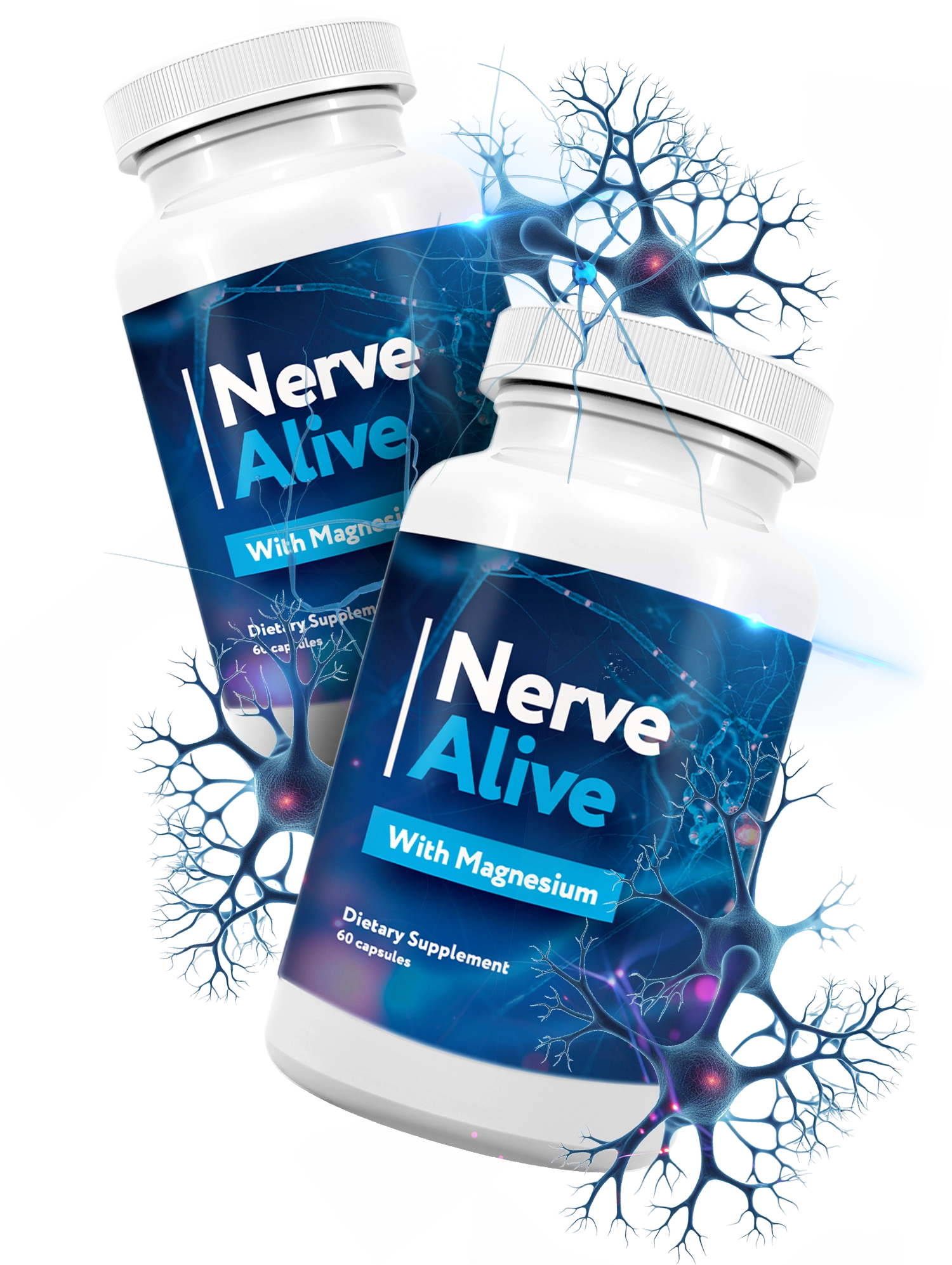 Nerve Alive nerve health supplement bottle – official USA product
