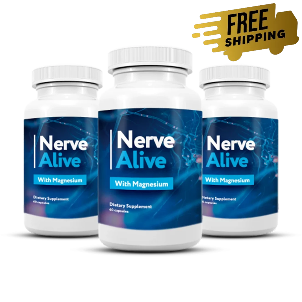 Nerve Alive supplement 3-bottle pack – best value nerve health supplement USA